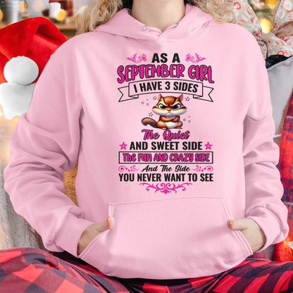 September - Funny 3 Sides Quote - Perfect Gift For Women - MTNN09 (SKU09-37-09)