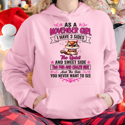 November - Funny 3 Sides Quote - Perfect Gift For Women - MTNN11 (SKU09-37-11)