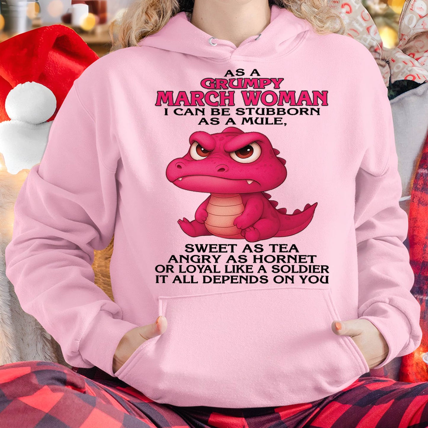 March - Grumpy Old Woman - Perfect Gift For Women - MTNN03 (SKU09-31-03)