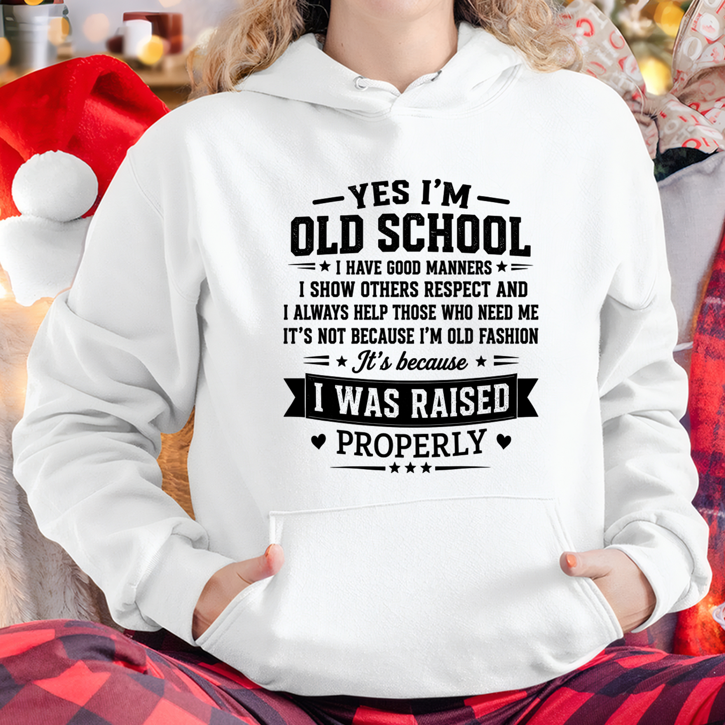 OLD SCHOOL WITH GOOD MANNERS – T-SHIRT FOR WOMEN – MTNN00 (SKU2606-193-00)