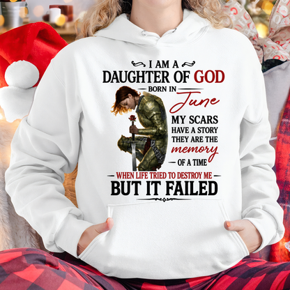 June – Daughter Of God – T-Shirt For Women - MTNN06 (SKU2605-221-06)