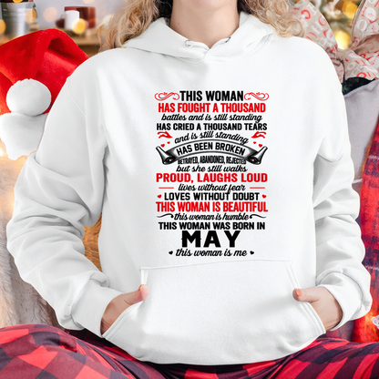 MAY WOMEN – BEAUTIFUL, STRONG & UNBREAKABLE – T-SHIRT FOR WOMEN – MTNN05 (SKU2609-253-05)