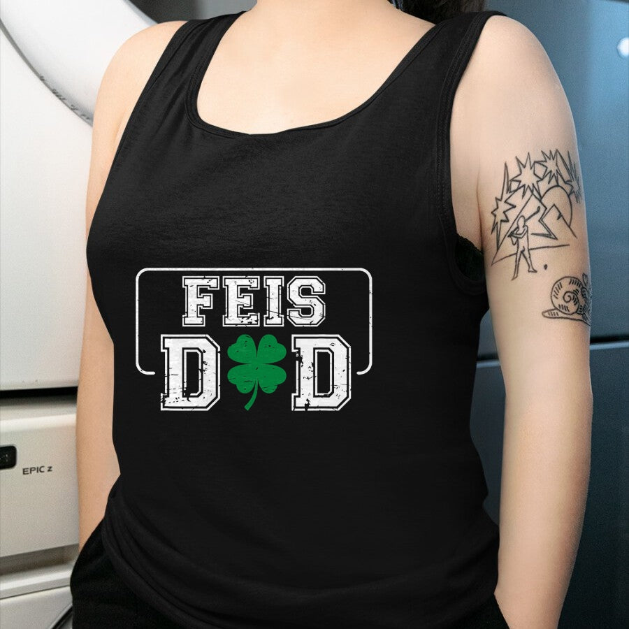 Patrick Day Shirts for Family, Funny Patrick Day shirts, st patrick's day Unisex T-Shirt/Hoodie/Sweatshirt HLT00 - Vintage Shamrock Feis Dad St Patrick Day Festival For Father T-Shirt