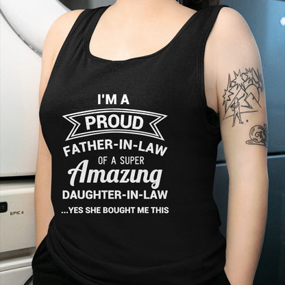 Gift for Dad Shirt, Funny Dad Unisex T-Shirt/Hoodie/Sweatshirt HLT00 – Funny Proud Father in Law Shirt Dad Fathers Day Gift Ideas T-Shirt