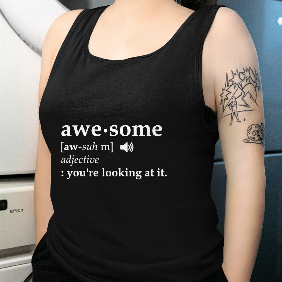 Best Wife Shirt, Wife and Husband Unisex T-Shirt/Hoodie/Sweatshirt HLT00 - Awesome Definition T-shirt I'm Awesome Funny Tee T-Shirt