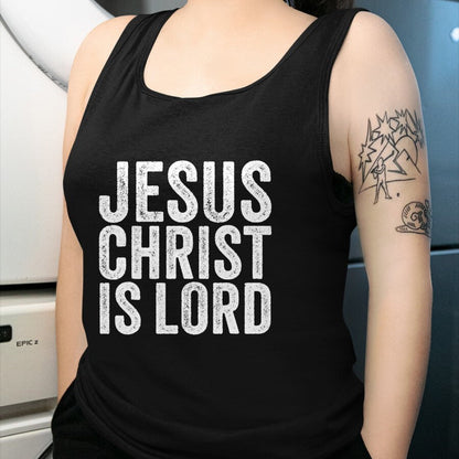 Christian Tee, Christian Faith Unisex T-Shirt/Hoodie/Sweatshirt HLT00 - Jesus Christ Is Lord Christian Faith Believer Religion T-Shirt