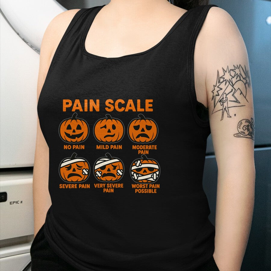 Best Doctor Shirt, Funny Doctor UnisexT-Shirt/Hoodie/Sweatshirt HLT00 - Funny Nurse Pain Scale Halloween Medical Staff ER Doctor T-Shirt