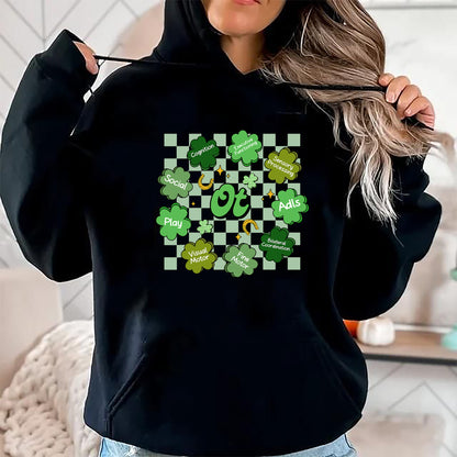 Patrick Day Shirts for Family, Funny Patrick Day shirts, st patrick's day Unisex T-Shirt/Hoodie/Sweatshirt HLT00 - Occupational Therapy OT Therapist Shamrock St Patrick Day T-Shirt