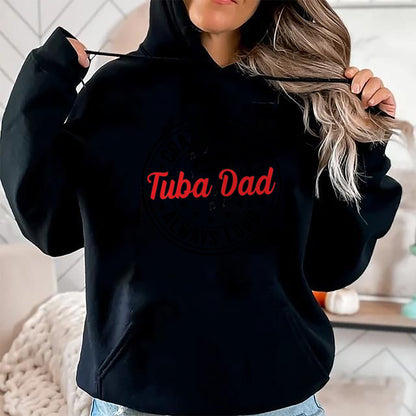 Gift for Dad Shirt, Funny Dad Unisex T-Shirt/Hoodie/Sweatshirt HLT00 – Crazy Proud Tuba Dad Of A Tuba Player Father Tubist Dad Long Sleeve T-Shirt