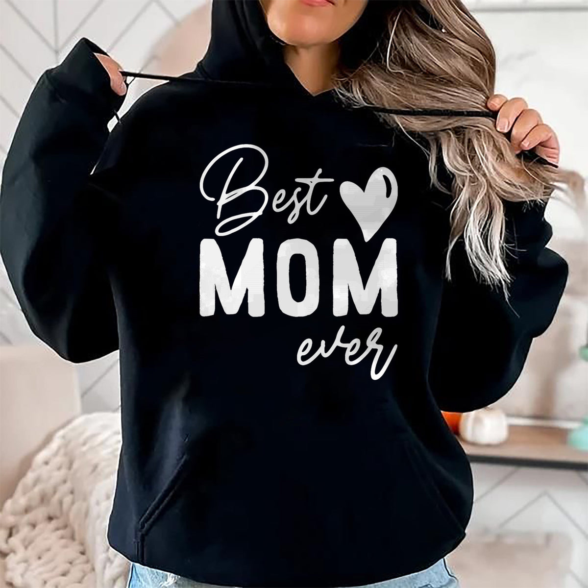 Gift for Mom Shirt, Funny Mom Unisex T-Shirt/Hoodie/Sweatshirt HLT00 - Mothers Day Best Mom Ever Gifts From Daughter Women Mom Kids T-Shirt