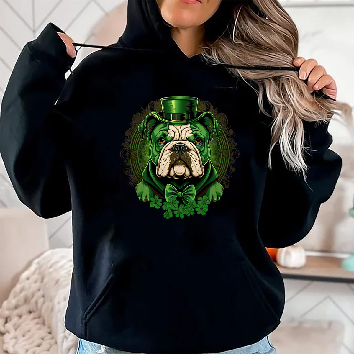 Patrick Day Shirts for Family, Funny Patrick Day shirts, st patrick's day Unisex T-Shirt/Hoodie/Sweatshirt HLT00 - Funny Bulldog Dog St Patricks day irish Saint patrick Day T-Shirt