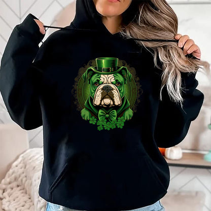 Patrick Day Shirts for Family, Funny Patrick Day shirts, st patrick's day Unisex T-Shirt/Hoodie/Sweatshirt HLT00 - Funny Bulldog Dog St Patricks day irish Saint patrick Day T-Shirt