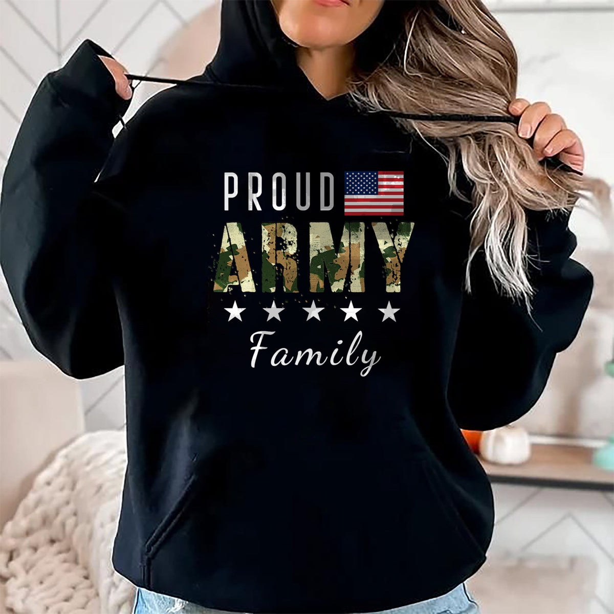 Gift for Dad Shirt, Funny Dad Unisex T-Shirt/Hoodie/Sweatshirt HLT00 – Army Graduation Proud Military Family Mom Dad Brother Sister T-Shirt