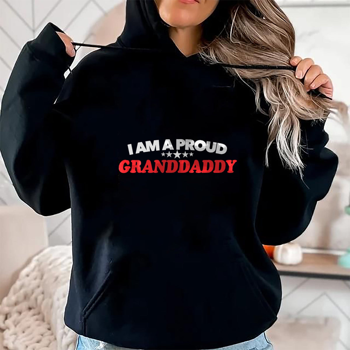 Gift for Dad Shirt, Funny Dad Unisex T-Shirt/Hoodie/Sweatshirt HLT00 – Mens I am a Proud GrandDaddy T Shirt - Father_s Day Gift Tee