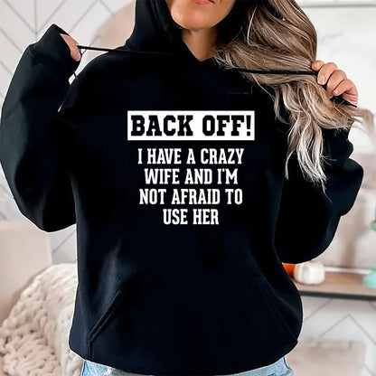 Best Wife Shirt, Wife and Husband Unisex T-Shirt/Hoodie/Sweatshirt HLT00 - Funny Husband Gifts Men, Crazy Wife Sarcastic Husband T-Shirt