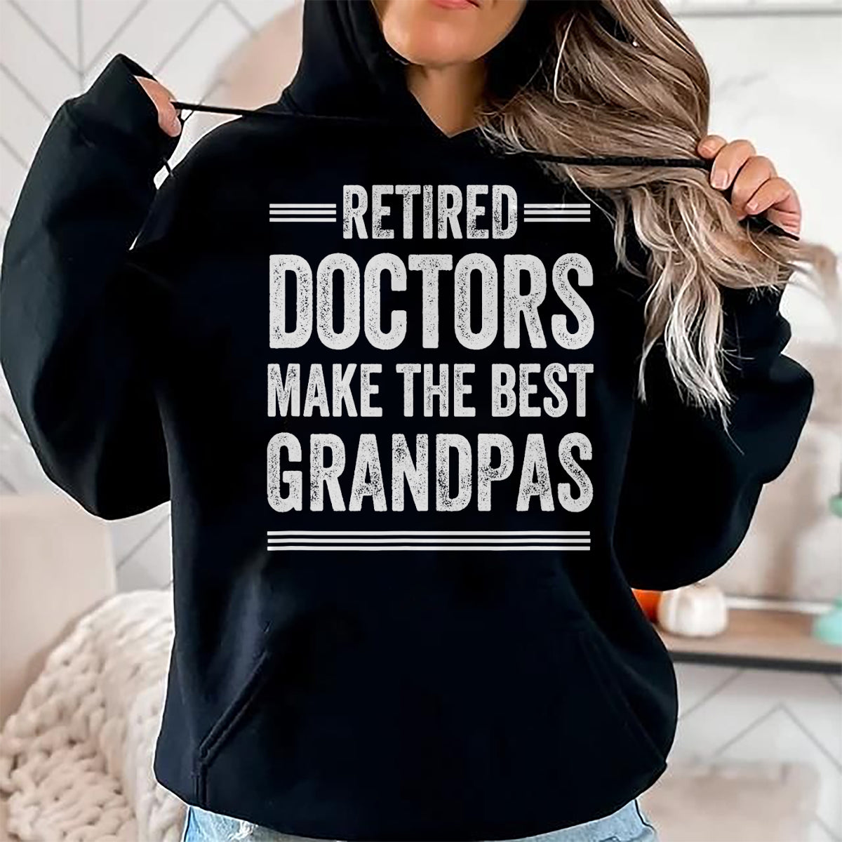 Best Doctor Shirt, Funny Doctor UnisexT-Shirt/Hoodie/Sweatshirt HLT00 - Pensioner Grandpa Doctor MD Retirement Gift Dad T-Shirt