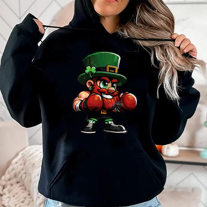Patrick Day Shirts for Family, Funny Patrick Day shirts, st patrick's day Unisex T-Shirt/Hoodie/Sweatshirt HLT00 - Boxing Funny St. Patrick Day Lucky Irish Shamrock T-Shirt