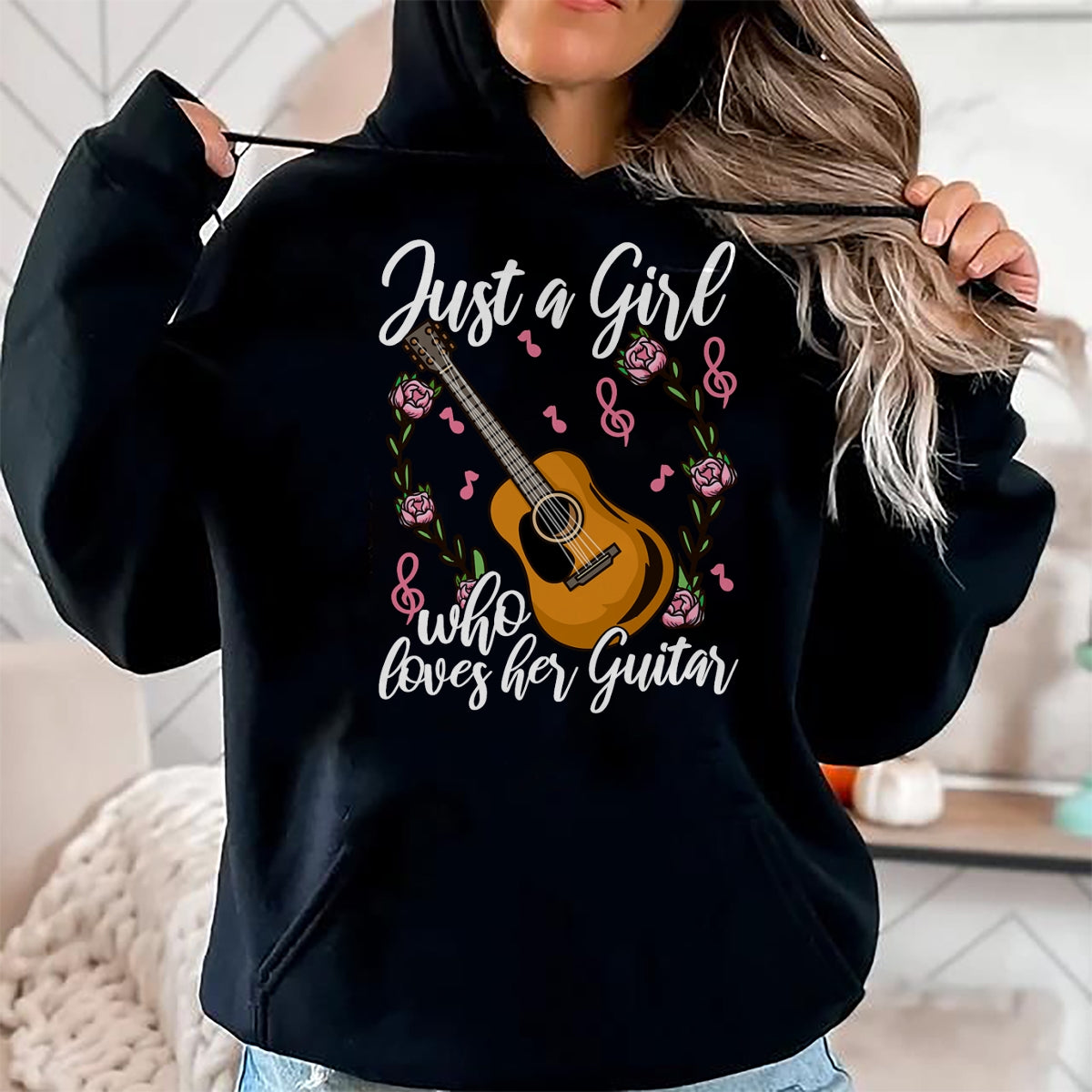 Guitar Lover Shirt, Funny Guitar UnisexT-Shirt/Hoodie/Sweatshirt HLT00 - Guitar Girl Guitarist Guitar Player Guitar Lover Gift T-Shirt Small