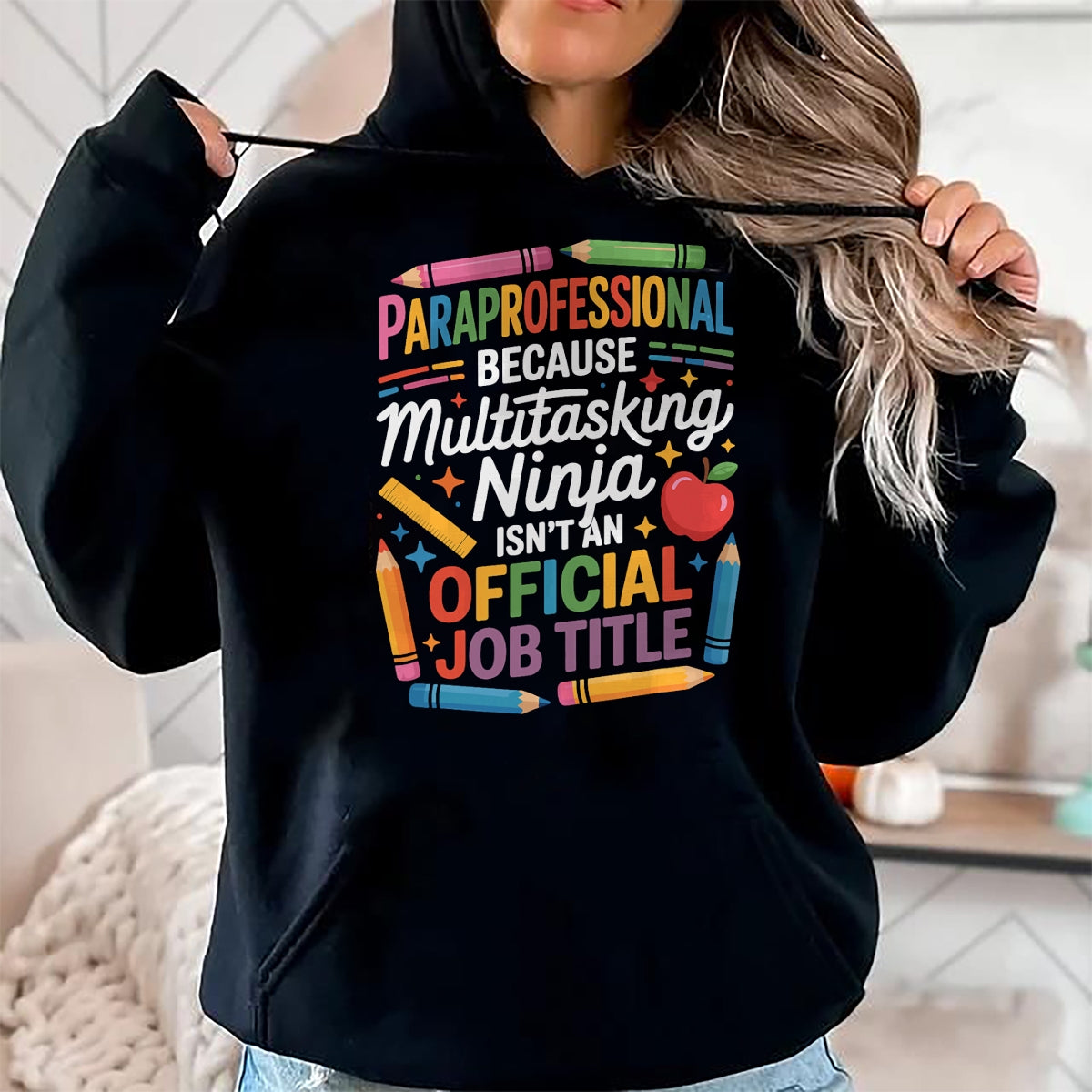 Best Teacher Shirt, Funny Teacher UnisexT-Shirt/Hoodie/Sweatshirt HLT00 - Special Education para Paraprofessional Support T-Shirt