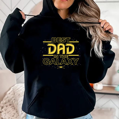 Gift for Dad Shirt, Funny Dad Unisex T-Shirt/Hoodie/Sweatshirt HLT00 – Star Wars Best Dad in the Galaxy Birthday Father’s Day T-Shirt