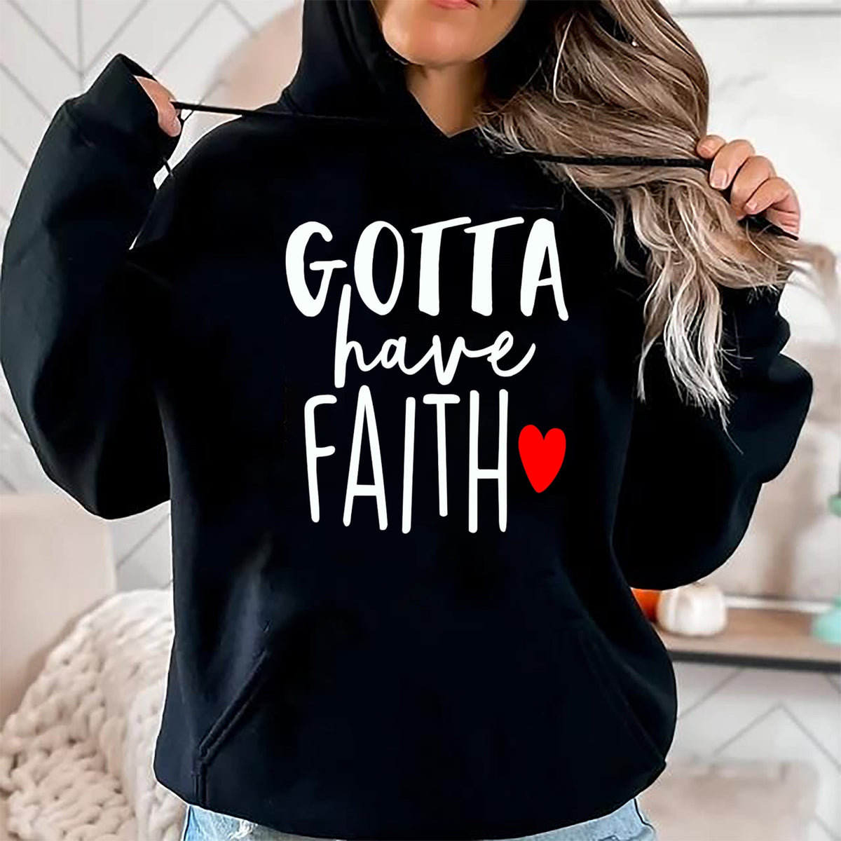 Christian Tee, Christian Faith Unisex T-Shirt/Hoodie/Sweatshirt HLT00 - Jesus Christ Catholic Christian Gotta Have Faith T-Shirt