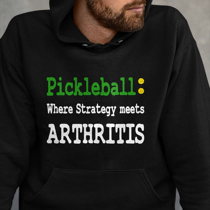 Funny Pickleball Shirt, Pickleball Lover Unisex T-Shirt/Hoodie/Sweatshirt HLT00 - Pickleball - Paddle Battle T-Shirt