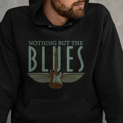 Guitar Lover Shirt, Funny Guitar UnisexT-Shirt/Hoodie/Sweatshirt HLT00 - Guitarist Musician Blues Guitar Vintage Blues Music Lover T-Shirt