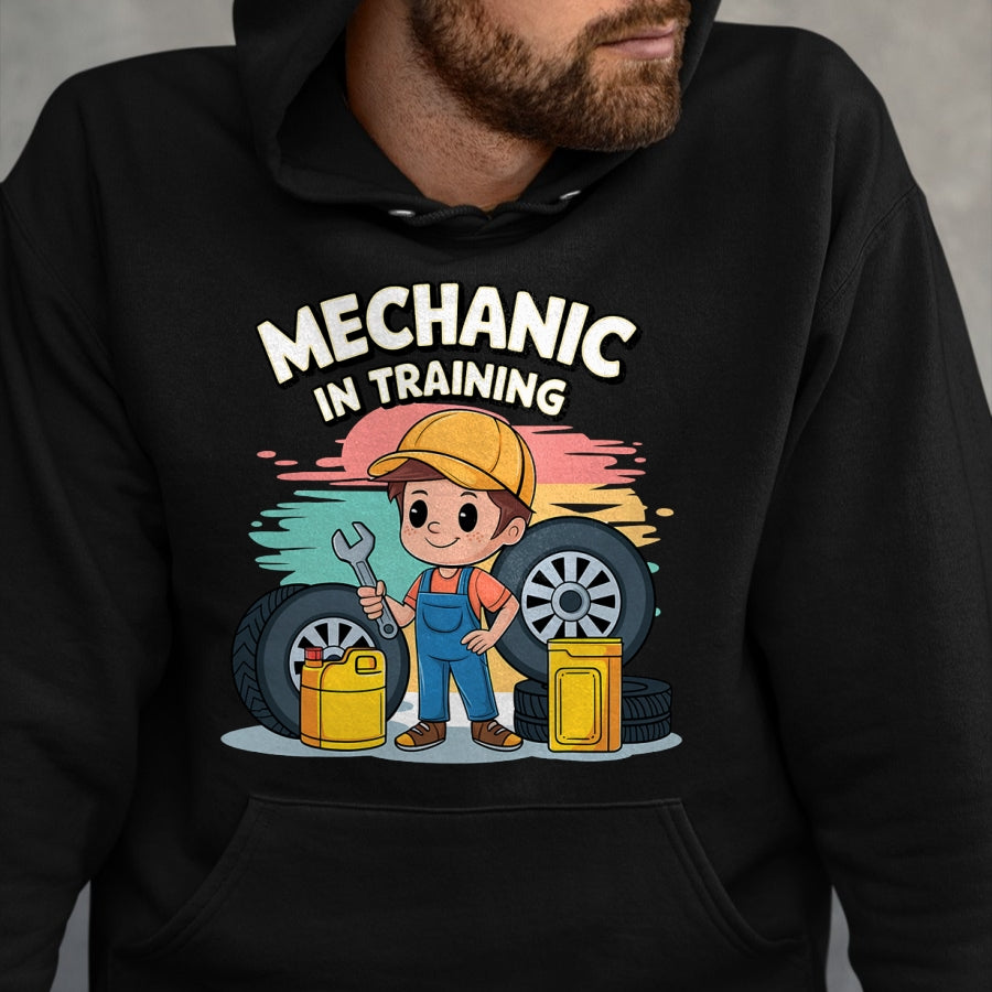 Best Mechanic Life Shirt, Funny Mechanic UnisexT-Shirt/Hoodie/Sweatshirt HLT00 - Future Mechanic Kids Outfit Mechanic in Training Style T-Shirt
