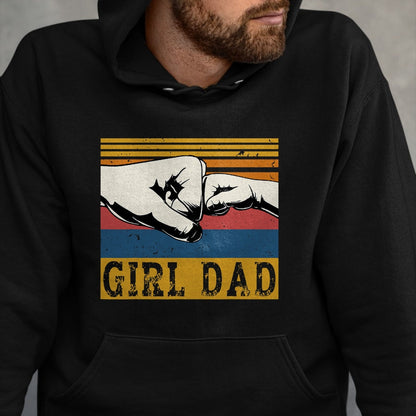 Gift for Dad Shirt, Funny Dad Unisex T-Shirt/Hoodie/Sweatshirt HLT00 – Girl Dad Men Father of Girls Fathers Day Vintage T-Shirt