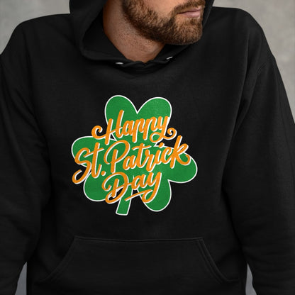 Patrick Day Shirts for Family, Funny Patrick Day shirts, st patrick's day Unisex T-Shirt/Hoodie/Sweatshirt HLT00 - Happy St. Patrick_ Day Clover leaves Irish Ireland Shamrock T-Shirt