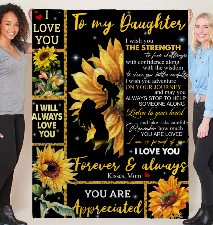 Special Blanket for Your Daughter - From Mom