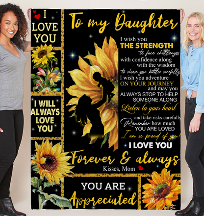 Special Blanket for Your Daughter - From Mom