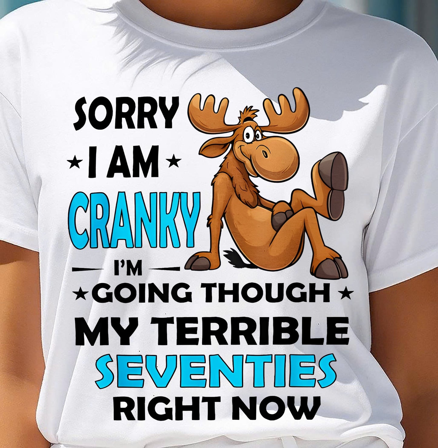 SORRY I AM CRANKY - BIRTHDAY SHIRT FOR WOMEN - MTNN00 (SKU12-249)
