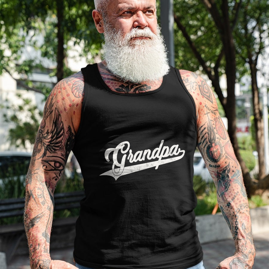 Best Grandpa Shirt, Proud Grandpa Unisex T-Shirt/Hoodie/Sweatshirt HLT00 - Grandpa Vintage Retro Style Father���s day For G-pa Grandpa T