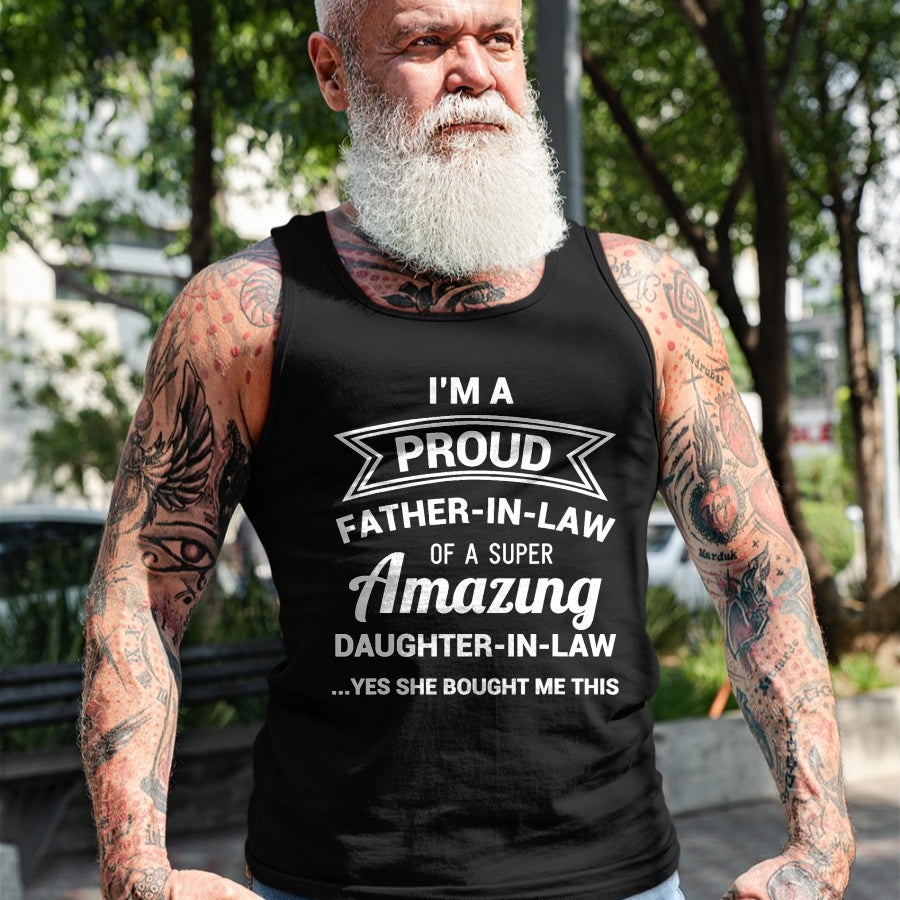 Gift for Dad Shirt, Funny Dad Unisex T-Shirt/Hoodie/Sweatshirt HLT00 – Funny Proud Father in Law Shirt Dad Fathers Day Gift Ideas T-Shirt