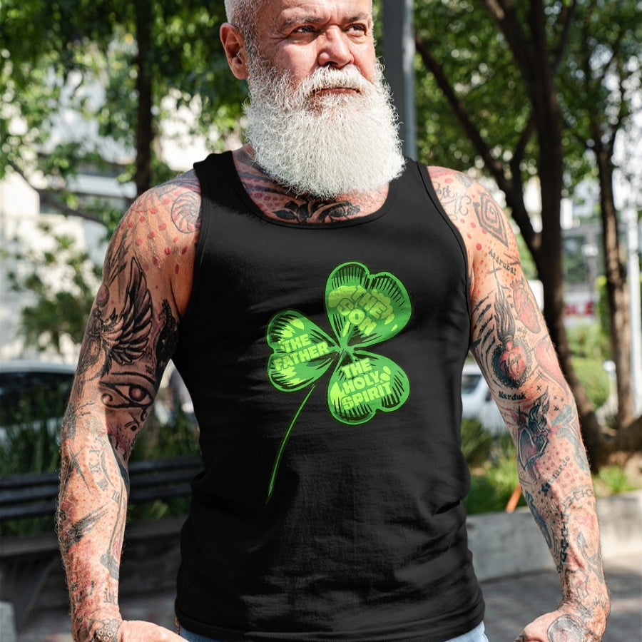 Patrick Day Shirts for Family, Funny Patrick Day shirts, st patrick's day Unisex T-Shirt/Hoodie/Sweatshirt HLT00 - The Father Son Holy Spirit Shamrock St Patrick Day T-Shirt
