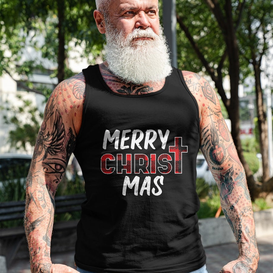 Christian Tee, Christian Faith Unisex T-Shirt/Hoodie/Sweatshirt HLT00 - Merry Christ Mas Christian Jesus Christmas Xmas T-Shirt