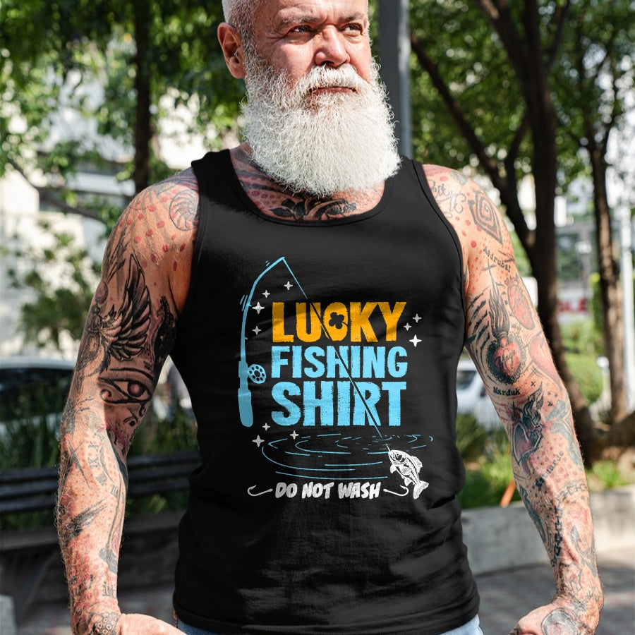 Gift for Dad Shirt, Funny Dad Unisex T-Shirt/Hoodie/Sweatshirt HLT00 – Funny Lucky Fishing Gifts For Men Boys Women Dad T-Shirt