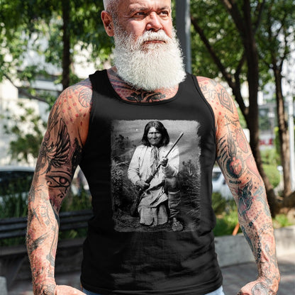 Native American T-Shirts, Vintage Native American Unisex T-Shirt/Hoodie/Sweatshirt HLT00 - Geronimo t Warrior Native American
