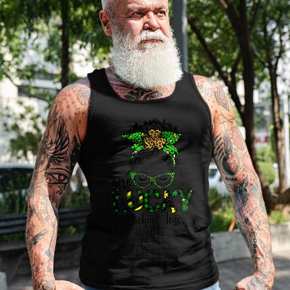Patrick Day Shirts for Family, Funny Patrick Day shirts, st patrick's day Unisex T-Shirt/Hoodie/Sweatshirt HLT00 - One Lucky Homeschool Teacher St Patrick Day Teacher LOVE KID T-Shirt