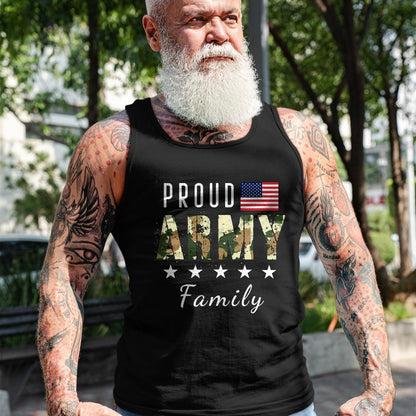 Gift for Dad Shirt, Funny Dad Unisex T-Shirt/Hoodie/Sweatshirt HLT00 – Army Graduation Proud Military Family Mom Dad Brother Sister T-Shirt