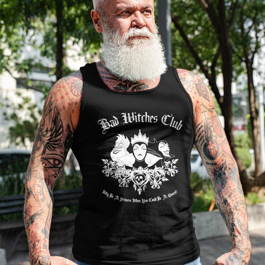 Best Wife Shirt, Wife and Husband Unisex T-Shirt/Hoodie/Sweatshirt HLT00 - Disney Villains Bad Witches Club Group Shot Vintage T-Shirt (1)