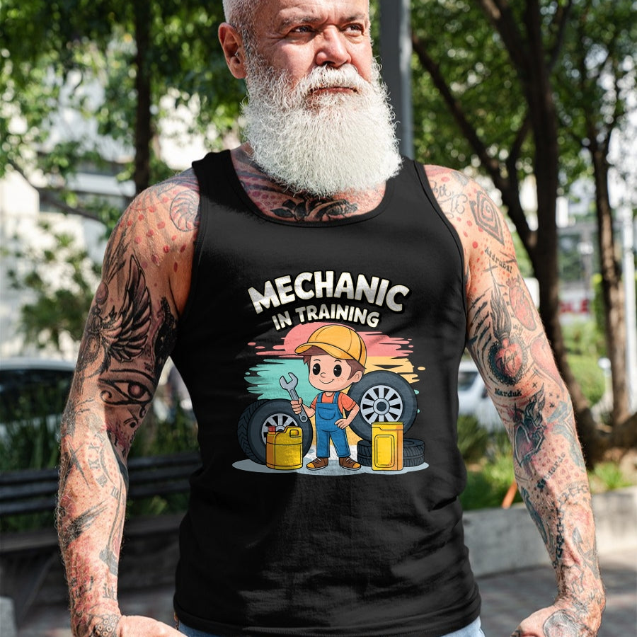 Best Mechanic Life Shirt, Funny Mechanic UnisexT-Shirt/Hoodie/Sweatshirt HLT00 - Future Mechanic Kids Outfit Mechanic in Training Style T-Shirt