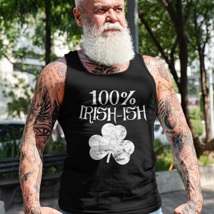 Patrick Day Shirts for Family, Funny Patrick Day shirts, st patrick's day Unisex T-Shirt/Hoodie/Sweatshirt HLT00 - St Patrick Day Shirt Women Men Kids - 100 Irish-ish Vintage