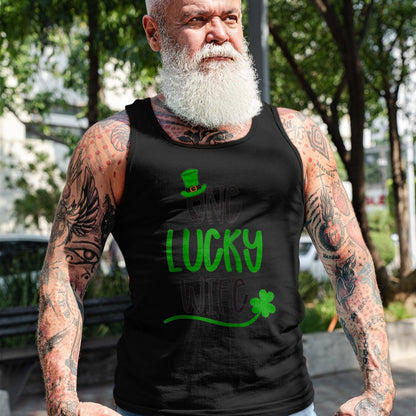 Best Wife Shirt, Wife and Husband Unisex T-Shirt/Hoodie/Sweatshirt HLT00 - Gift for wife T shirt, lucky wife   One Lucky Wife Irish St Patricks Day Womens Girls Funny Gift Rag