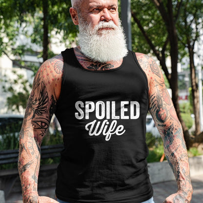 Best Wife Shirt, Wife and Husband Unisex T-Shirt/Hoodie/Sweatshirt HLT00 - Gift for wife T shirt, spoiled wife   Broke Husband Spoiled Wife Funny Matching Couples T-Shirt