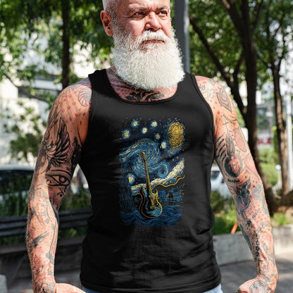 Guitar Lover Shirt, Funny Guitar UnisexT-Shirt/Hoodie/Sweatshirt HLT00 - Starry Guitar Gifts Guitarist Rock Concert Festival Guitar T-Shirt