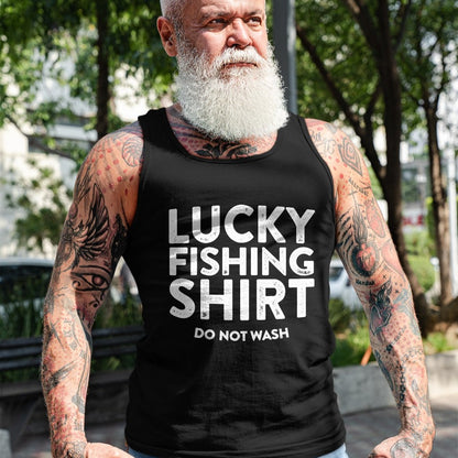 Gift for Dad Shirt, Funny Dad Unisex T-Shirt/Hoodie/Sweatshirt HLT00 – Lucky Fishing Shirt Do Not Wash Funny Fisherman Dad Men T-Shirt