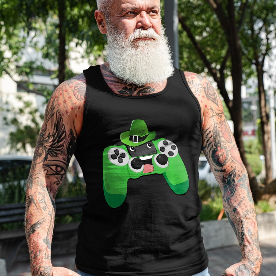 Patrick Day Shirts for Family, Funny Patrick Day shirts, st patrick's day Unisex T-Shirt/Hoodie/Sweatshirt HLT00 - Video Game Gaming St Patrick Day Gamer Boys St. Patty_s Day Premium T-Shirt
