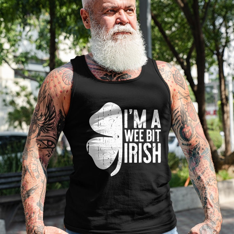 Patrick Day Shirts for Family, Funny Patrick Day shirts, st patrick's day Unisex T-Shirt/Hoodie/Sweatshirt HLT00 - I_m A Wee Bit Irish T-Shirt St Patricks Day Shirt T-Shirt